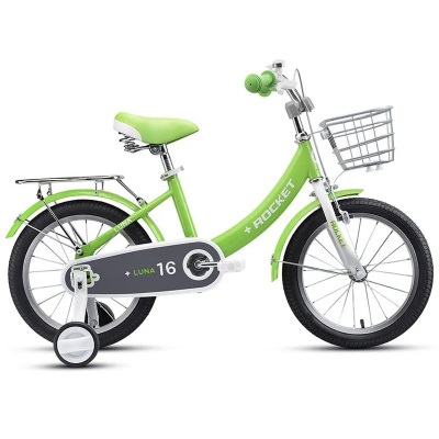 Велосипед двухколёсный 16 Rocket Luna 16.LUNA.GN.25 зелёный 01